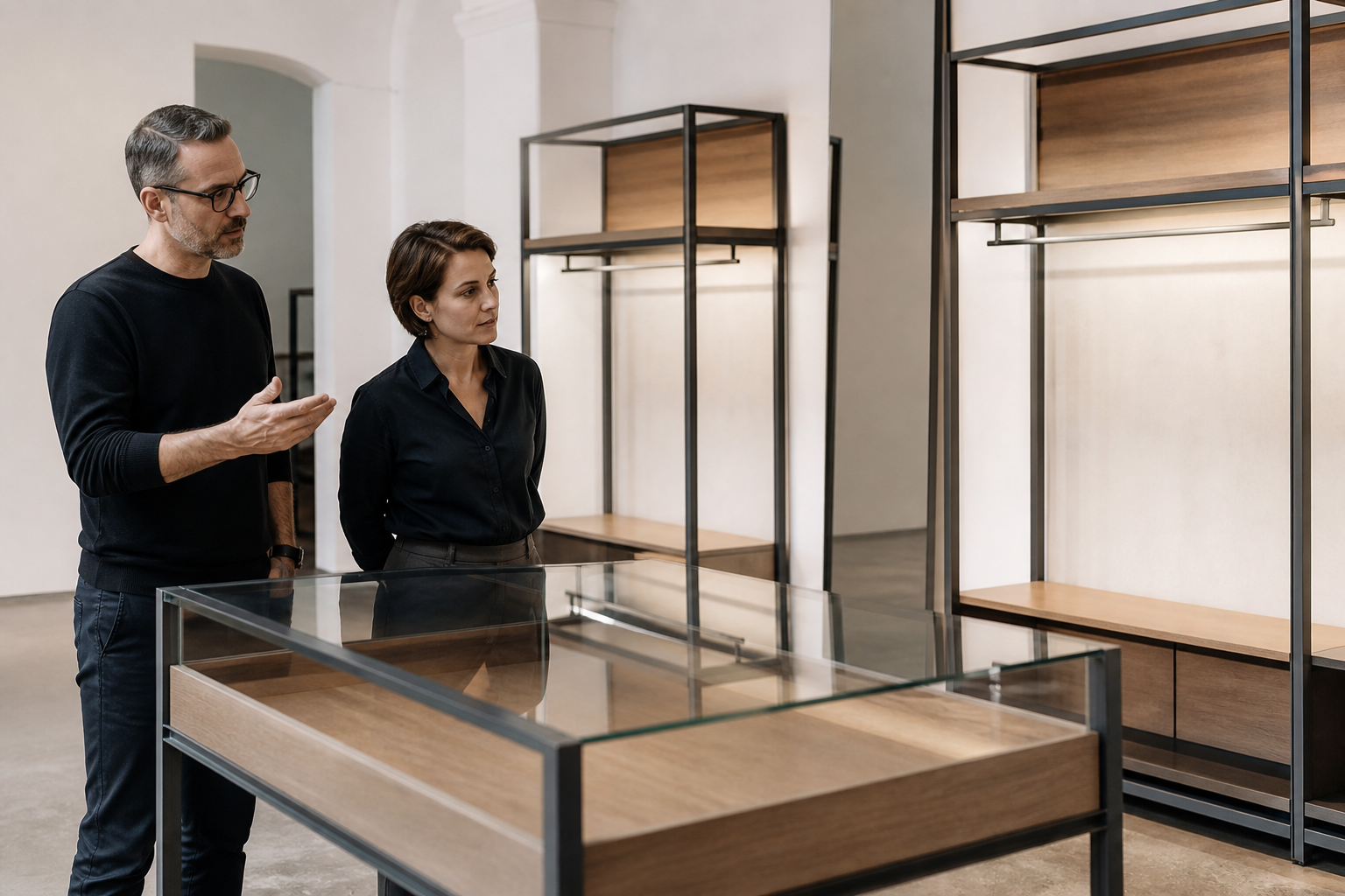 Skilled makers producing precise custom work